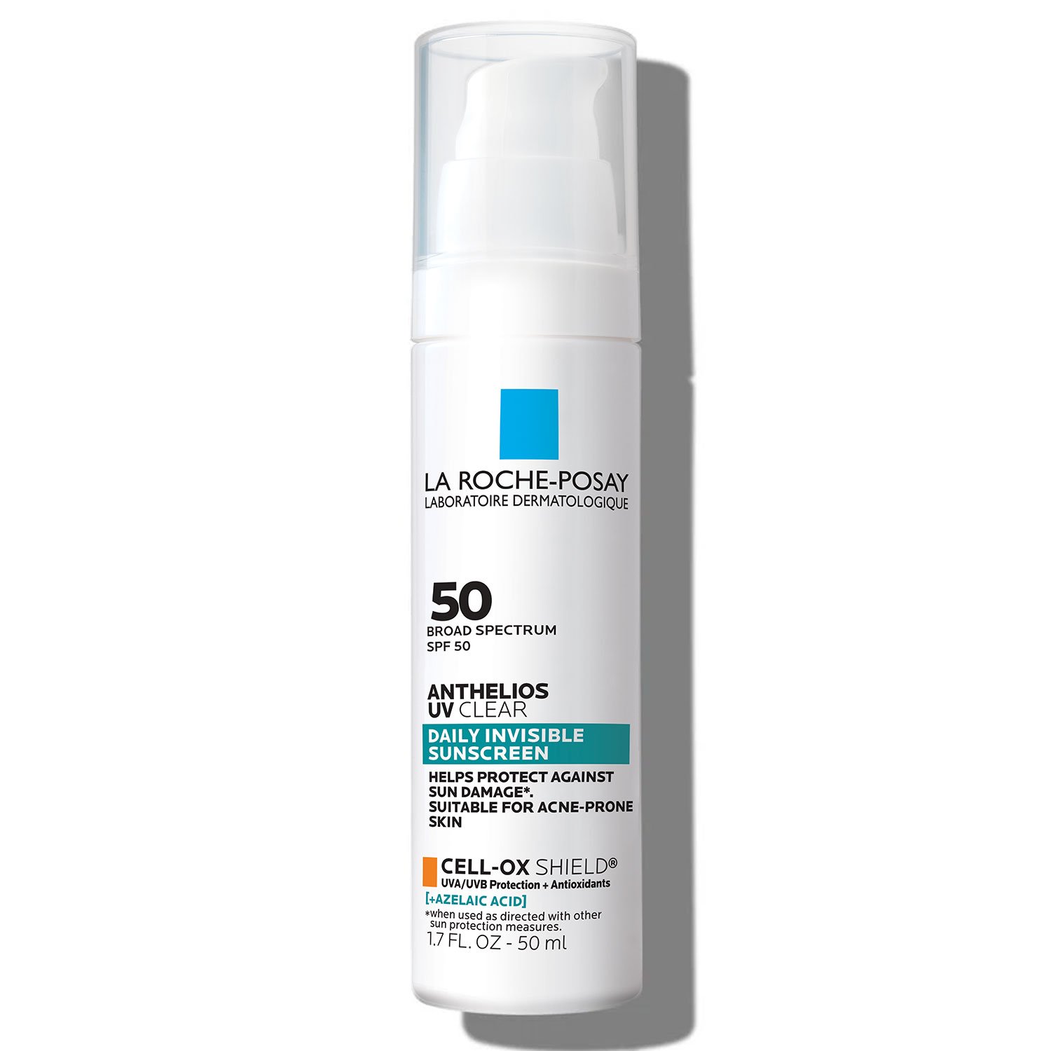 La Roche-posay Anthelios Uv Clear Daily Invisible Sunscreen Spf 50
