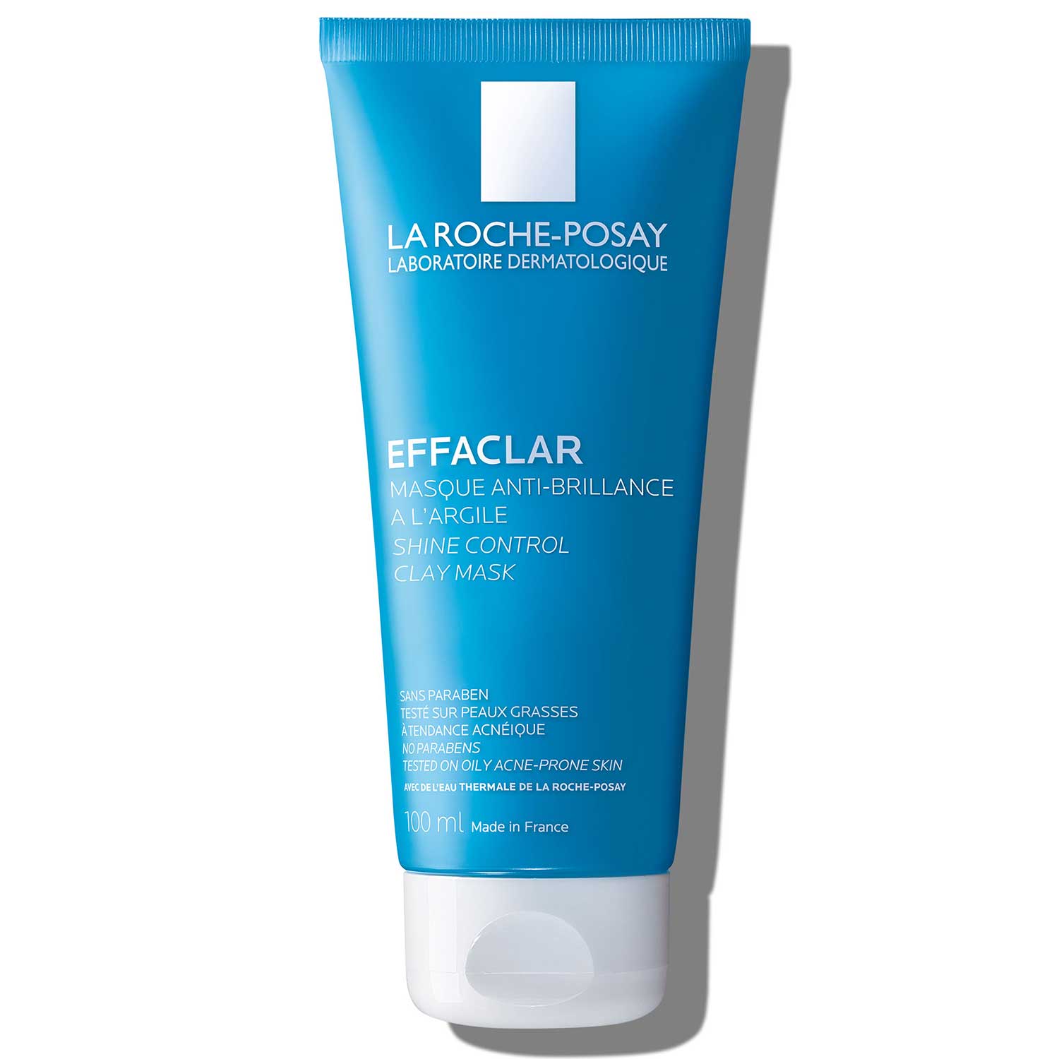 La Roche-posay Effaclar Shine Control Clay Mask In White