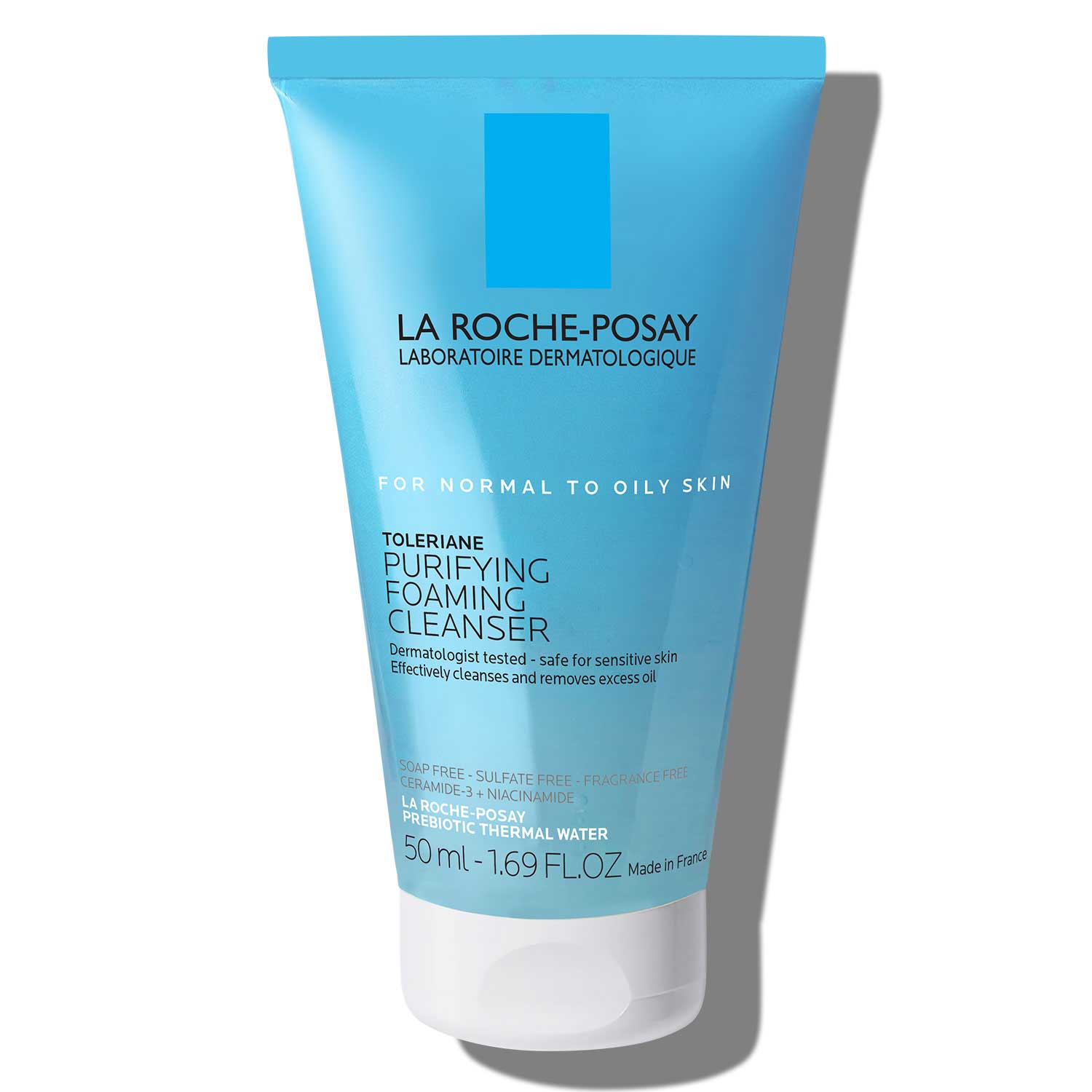 La Roche-posay Toleriane Purifying Foaming Facial Wash In White