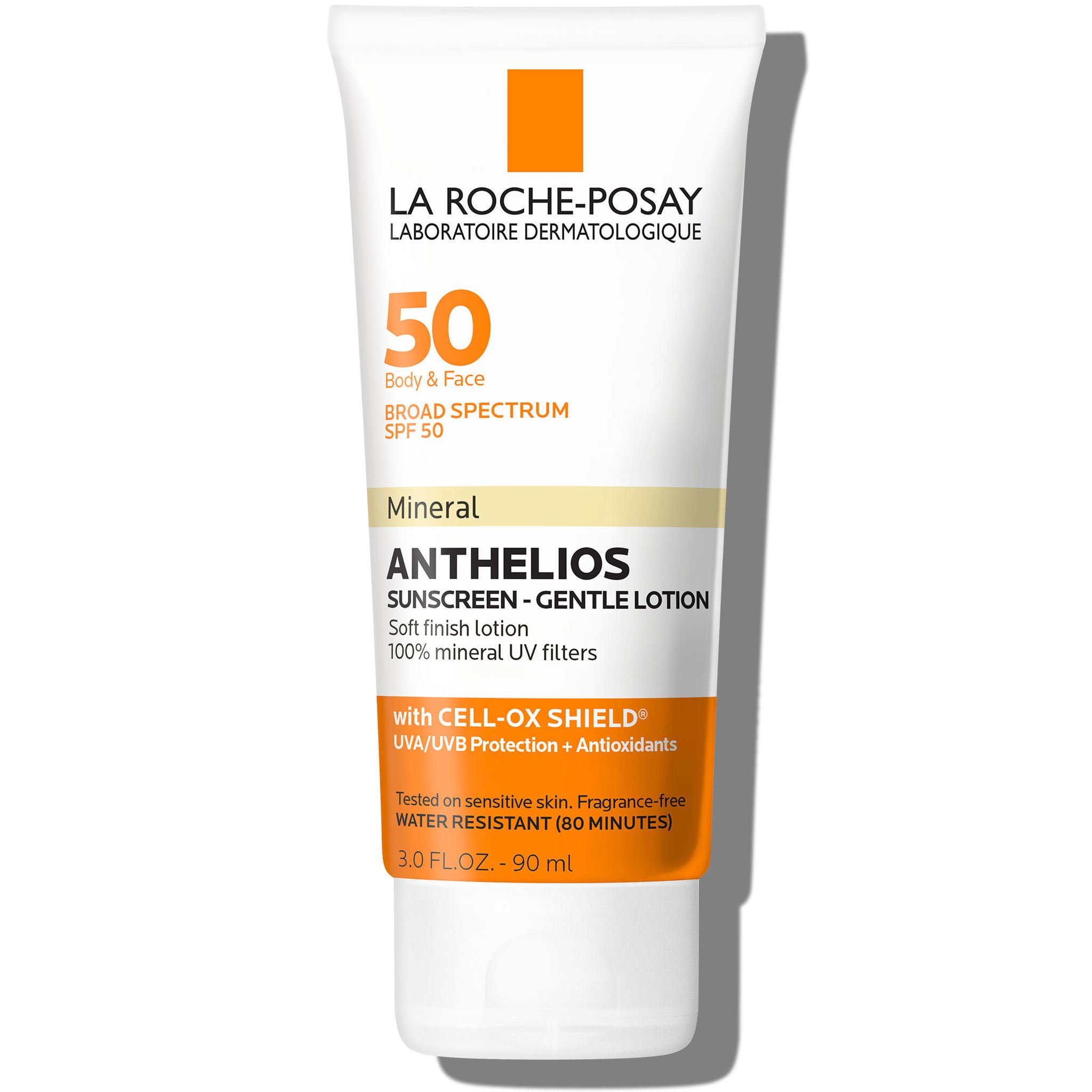 La Roche-posay Anthelios Spf 50 Gentle Lotion Mineral Sunscreen In White