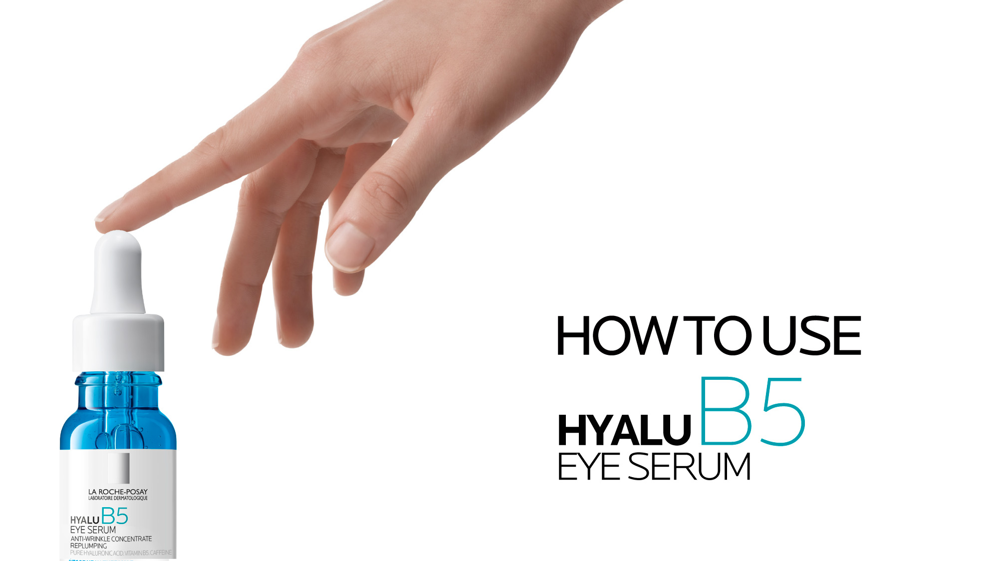Hyalu B5 Eye Serum with Hyaluronic Acid + 10% Complex | La