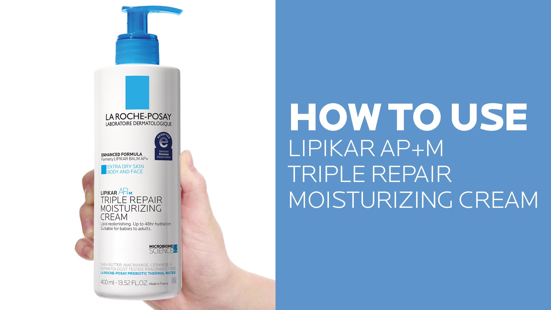 Lipikar AP+M Triple Repair Body Cream for Dry Skin