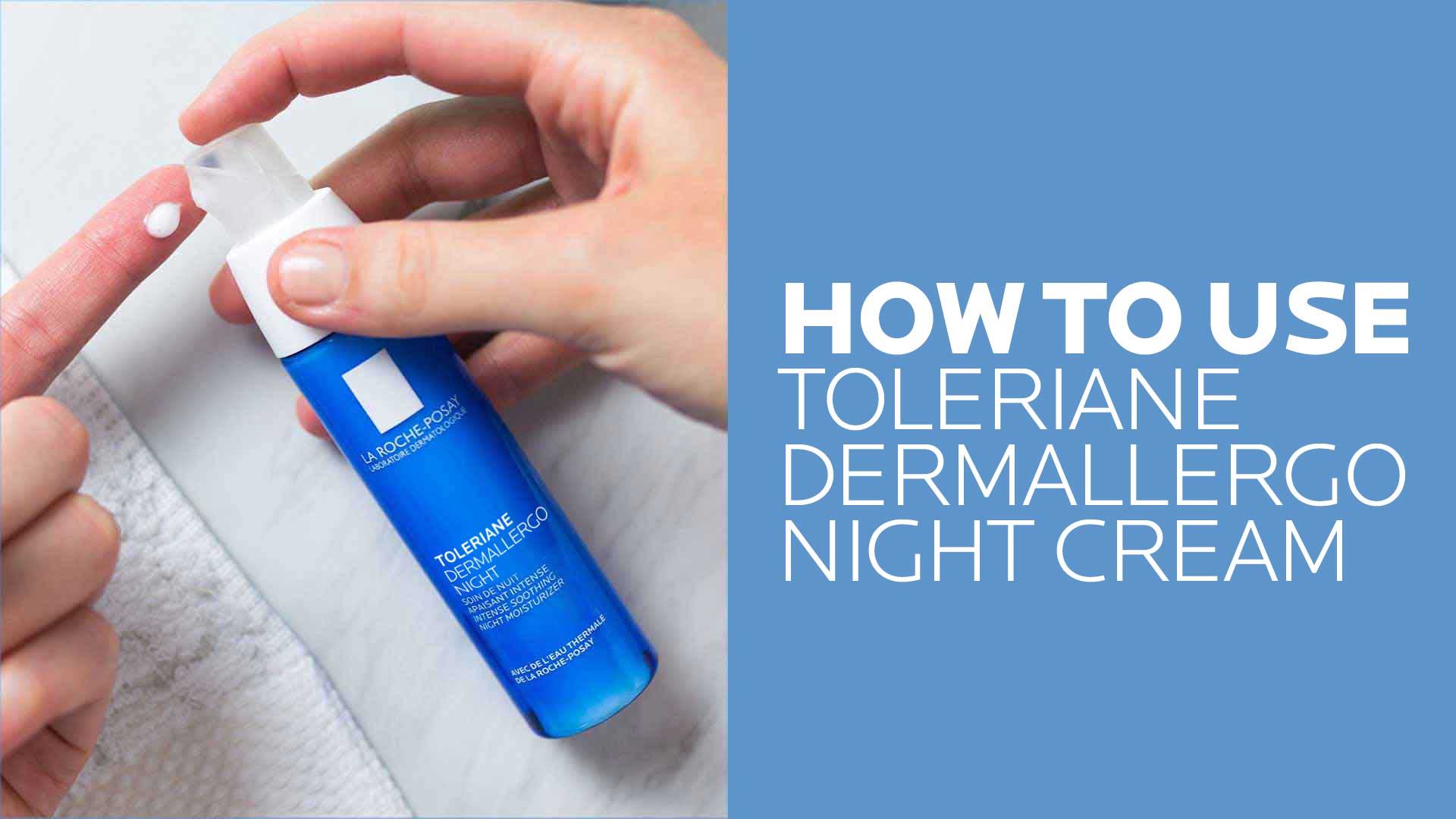 Toleriane Dermallergo Night Moisturizer | La Roche-Posay