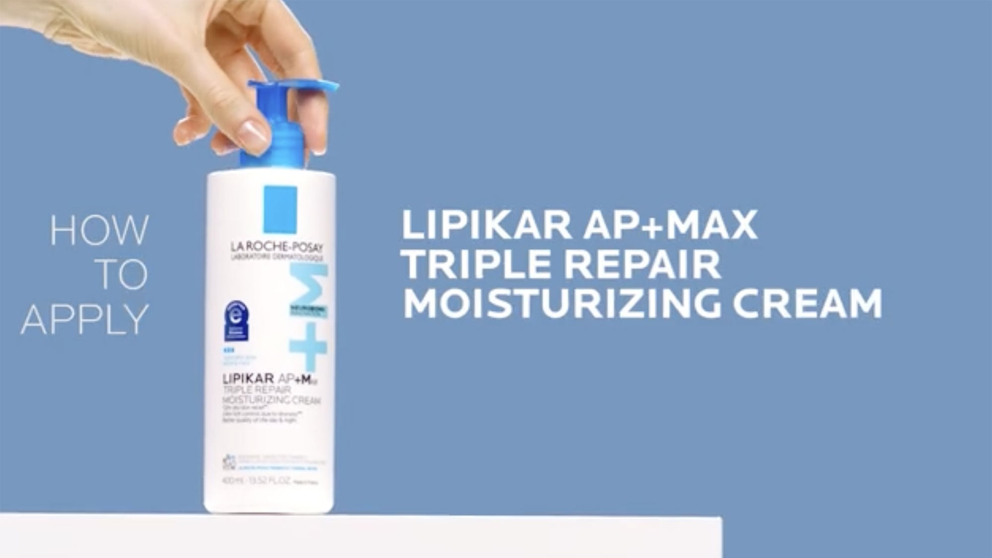 Lipikar AP+MAX Triple Repair Moisturizing Cream for Face & Body