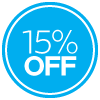 Value circle 15% off